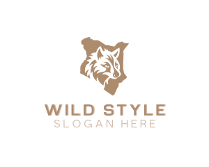 Hyena Wild Animal logo design