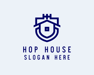 House Roof Repair  logo design