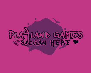 Quirky Feminine Gamer logo design