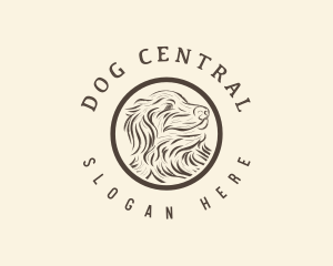 Animal Canine Dog logo design