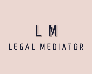 Legal Firm Minimalist logo design