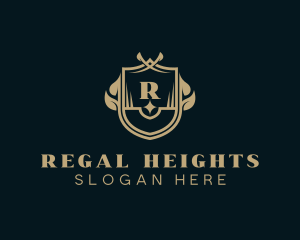 Upscale Royalty Shield logo design