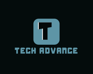 Tech Modern Application  logo design