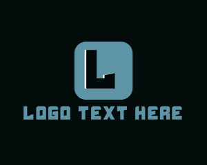 Application - Tech Modern Application logo design