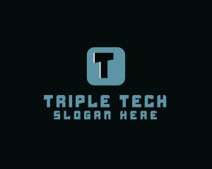 Tech Modern Application  logo design