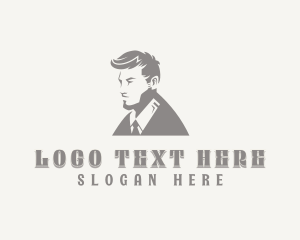 Menswear Hipster Tailoring logo