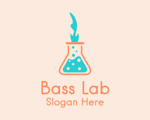 Medical Laboratory Chemist  logo design