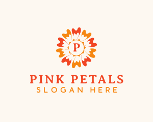 Flower Petals Decor logo design
