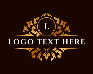 Luxury Floral Filigree logo