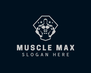 Muscle Bodybuilding Gym logo