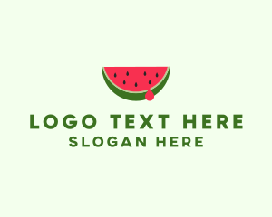 Fresh Watermelon Fruit logo