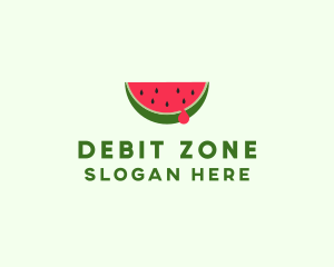 Fresh Watermelon Fruit logo design