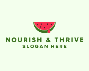 Fresh Watermelon Fruit logo