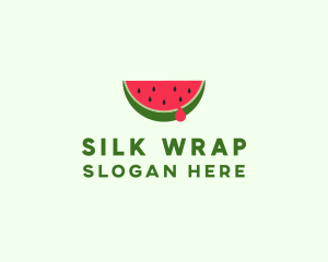 Fresh Watermelon Fruit logo design