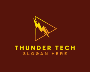 Gradient Thunder Bolt  logo