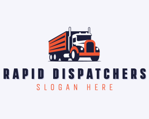 Dispatch Trucking Vehicle logo design