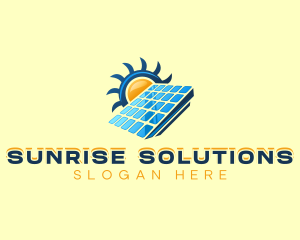 Sun Solar Panel  logo