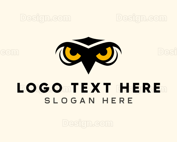 Night Owl Bird Logo