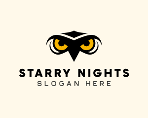 Night Owl Bird logo design