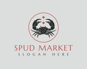 Premium Crab Restaurant logo design