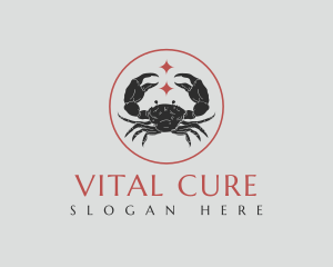 Premium Crab Restaurant logo design