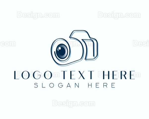Studio Camera Lens Logo