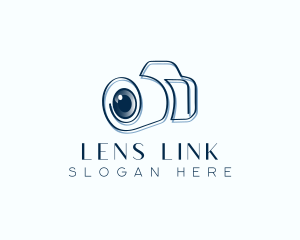 Studio Camera Lens  logo design