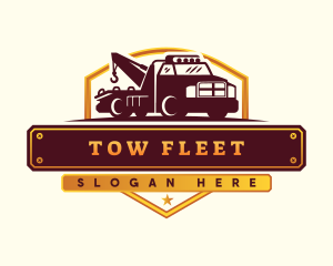 Tow Truck Vehicle logo design