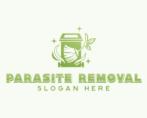 Broom Garbage Waste logo design