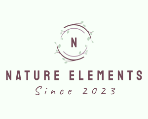 Nature Branch Leaf logo design