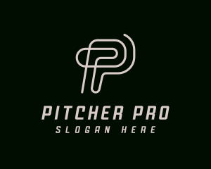 Creative Studio Letter P logo design