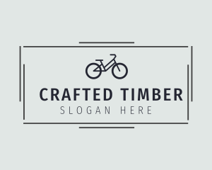 Hipster Cycling Bike Business logo design