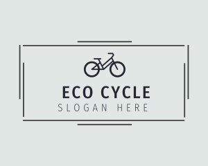 Hipster Cycling Bike Business logo design