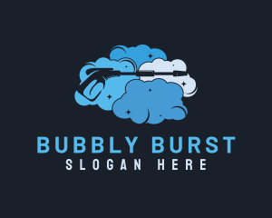 Bubble Pressure Washer logo design