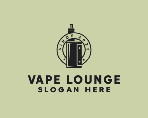 Vape Banner Badge logo