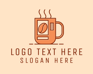 Hot Coffee Vending Machine Logo