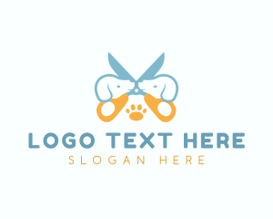 Grooming Dog Veterinary logo