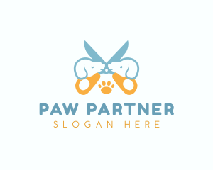 Grooming Dog Veterinary logo design