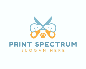 Grooming Dog Veterinary logo design