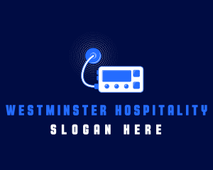 Medical Insulin Pump logo design