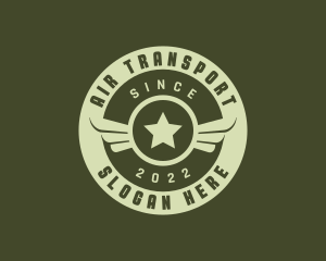 Military Air Force Badge logo design