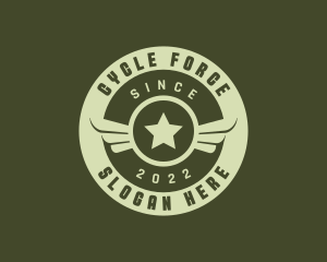 Military Air Force Badge logo design