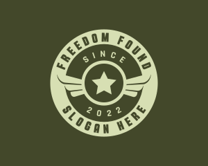 Military Air Force Badge logo design