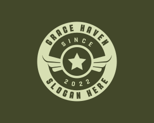 Military Air Force Badge logo