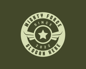 Military Air Force Badge logo design