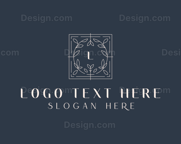 Stylish Floral Event Logo