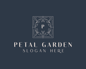 Stylish Floral Event logo design