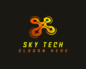 Fly Drone Quadcopter logo