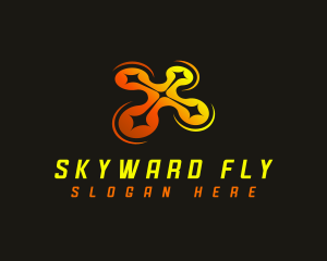Fly Drone Quadcopter logo
