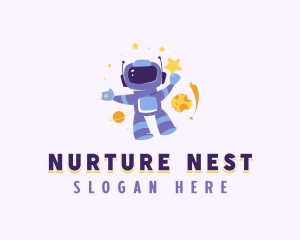 Nursery Astronaut Space  logo